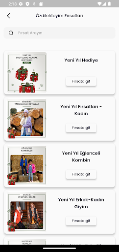Özdilek AVM ekran görüntüsü