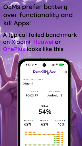 DontKillMyApp ekran görüntüsü