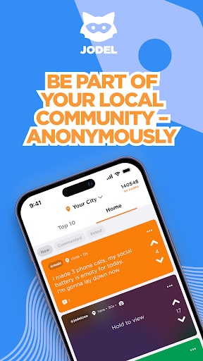 Jodel: Hyperlocal Community ekran görüntüsü