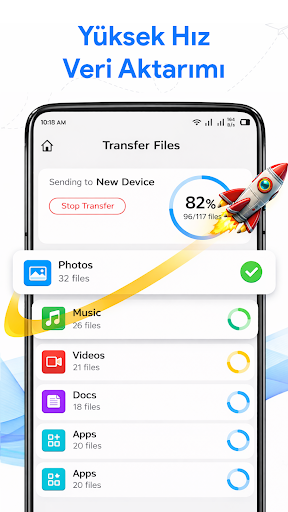 Smart Switch: Dosya Aktarımı ekran görüntüsü