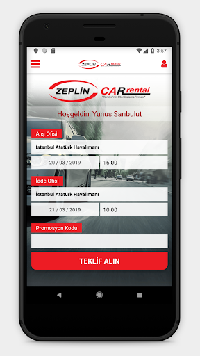 Zeplin Car ekran görüntüsü