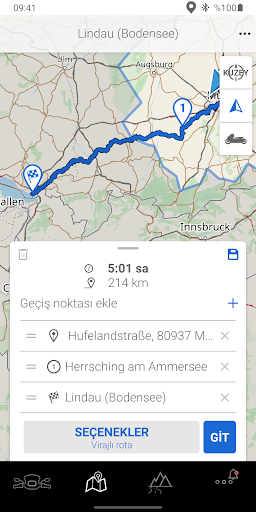 BMW Motorrad Connected ekran görüntüsü