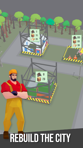 Survival after War. RPG idle ekran görüntüsü