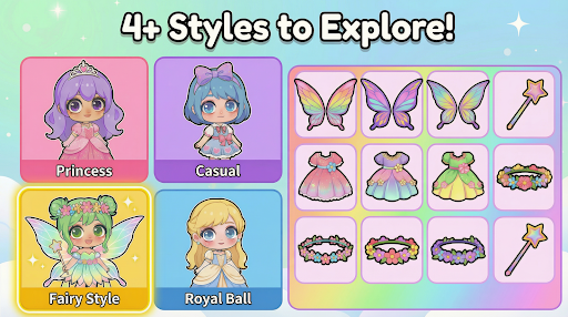 Anime Dress & Fashion Makeover ekran görüntüsü