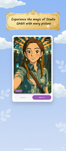 Ghibli Art - AI Photo Filter ekran görüntüsü