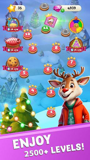 Christmas Adventure 3: Match-3 ekran görüntüsü