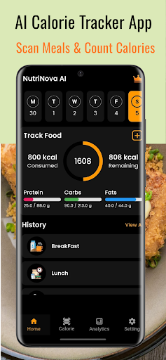 NutriNova AI: Calorie Tracker ekran görüntüsü