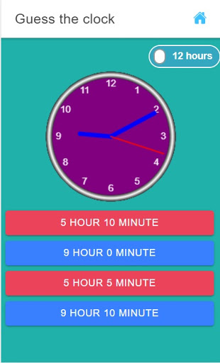 kids clock learning - learn ti ekran görüntüsü