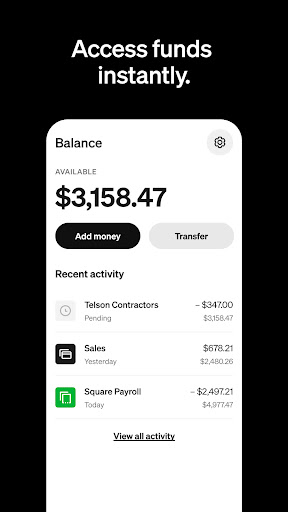 Square Point of Sale - POS ekran görüntüsü