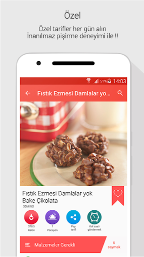 Kurabiye ve Kek Tarifleri ekran görüntüsü