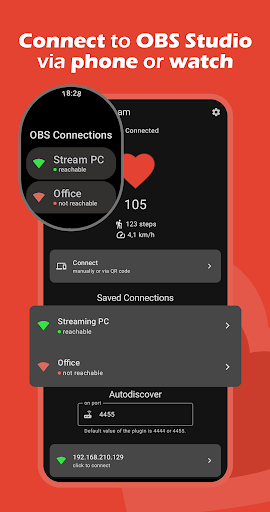 HeartRateOnStream for OBS ekran görüntüsü