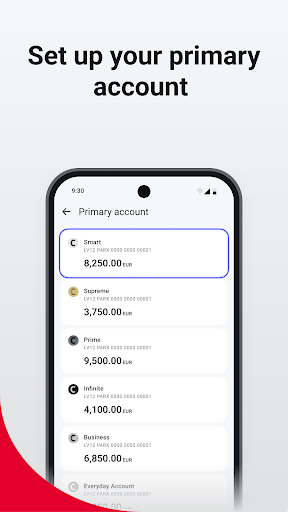 Citadele Bank ekran görüntüsü