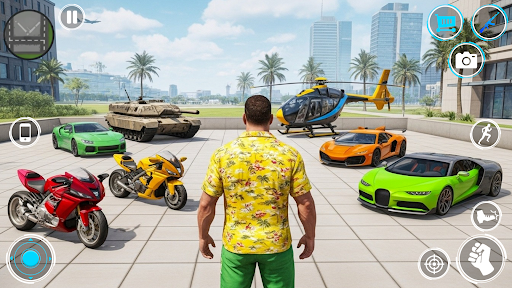 Open World Gangster Mafia Game ekran görüntüsü