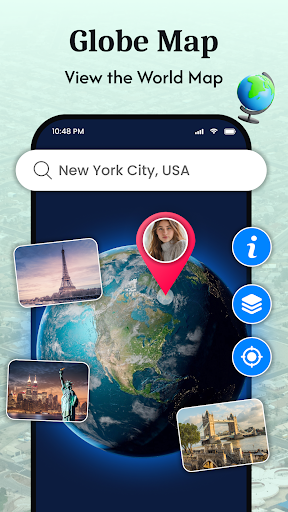GlobeSnap: Travel & Navigation ekran görüntüsü