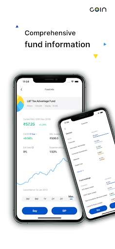 Coin by Zerodha - Mutual funds ekran görüntüsü