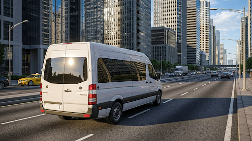 Van Simulator Mini Bus Game 3D ekran görüntüsü