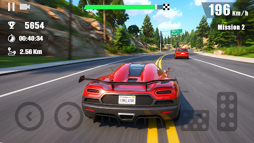 Real Traffic Car Simulator 3D ekran görüntüsü