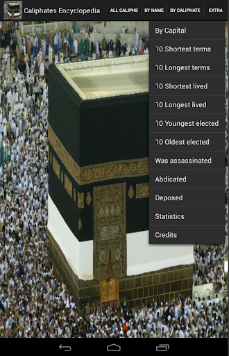 Caliphates Encyclopedia ekran görüntüsü
