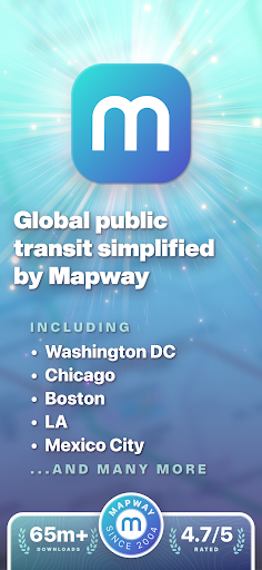 Mapway: Maps & Transit Planner ekran görüntüsü