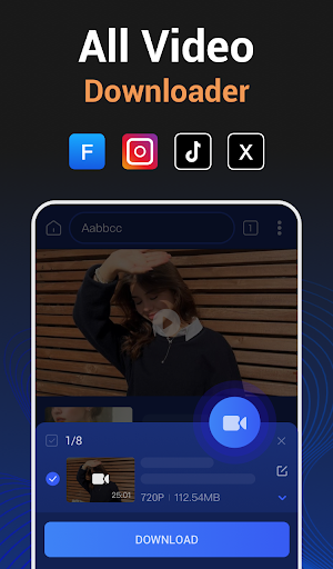 Video Downloader, Player, Save ekran görüntüsü