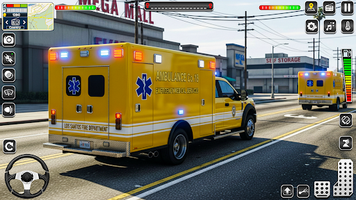 Emergency Ambulance Driving ekran görüntüsü