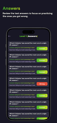 Cricket Quiz, Cricket Trivia ekran görüntüsü