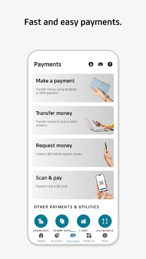 Mobilna banka GO! ekran görüntüsü