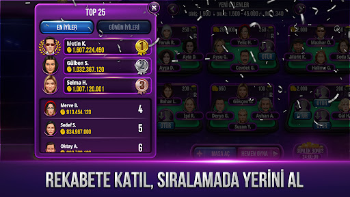 Rakkip Çanak Okey ekran görüntüsü