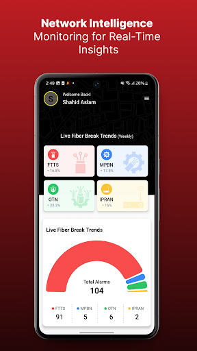FiberLive ekran görüntüsü