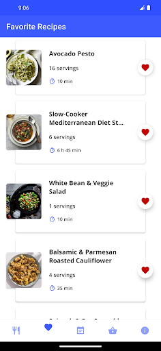 VEG Mediterranean Diet Recipes ekran görüntüsü