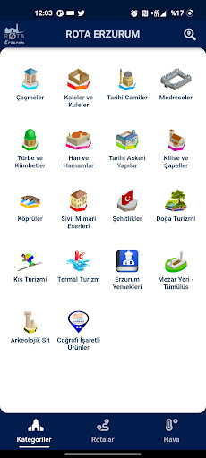 Rota Erzurum ekran görüntüsü
