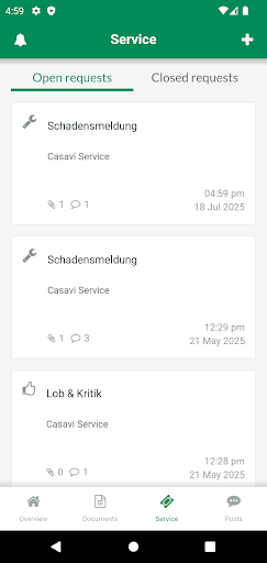 Rosenberg Connect ekran görüntüsü