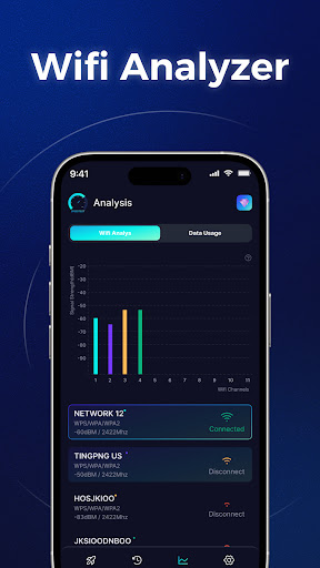 Speed Test For Wifi & Internet ekran görüntüsü