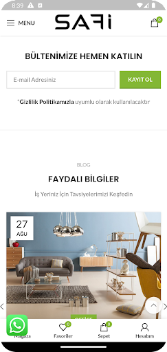 Safi Office ekran görüntüsü