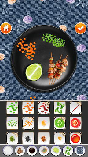 DIY Cooking Chef Food Art Game ekran görüntüsü