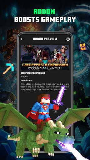 Addon Mods For Minecraft PE ekran görüntüsü