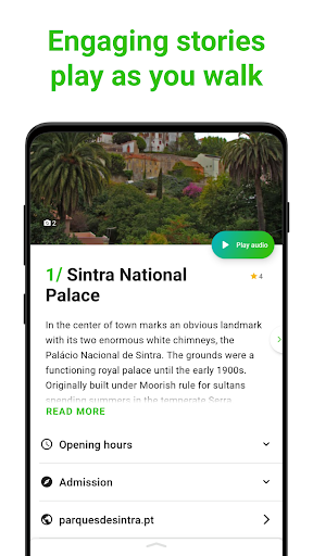 Sintra Tour Guide:SmartGuide ekran görüntüsü