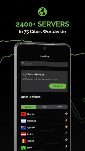 IPVanish: VPN Location Changer ekran görüntüsü