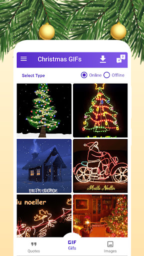 neşeli noel gif resimleri ekran görüntüsü