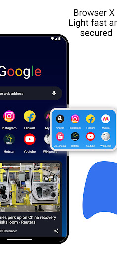 Browser X ekran görüntüsü