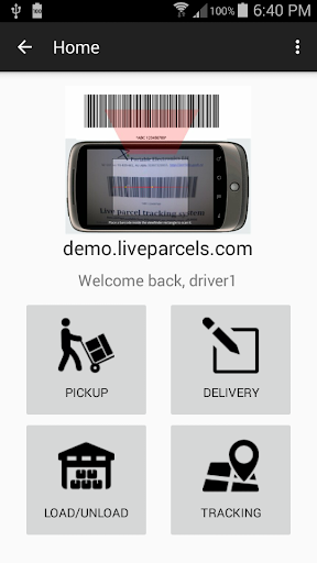 LiveParcels for Drivers ekran görüntüsü