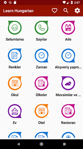 Macarca öğrenin ekran görüntüsü