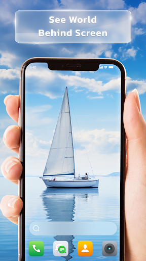 Transparent Live Wallpaper HD ekran görüntüsü