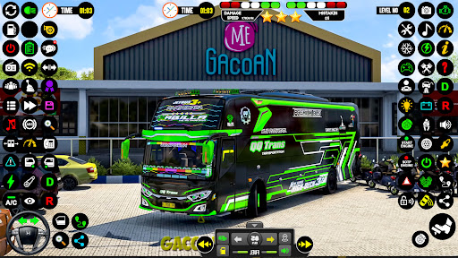Public Coach Bus Driving Game ekran görüntüsü