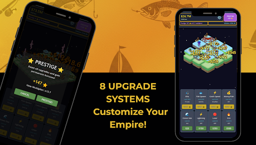 Idle Space Fishing Tycoon ekran görüntüsü