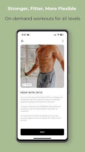 MOVE Training ekran görüntüsü