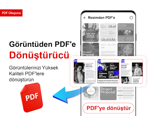 PDF Okuyucu - PDF uygulaması ekran görüntüsü