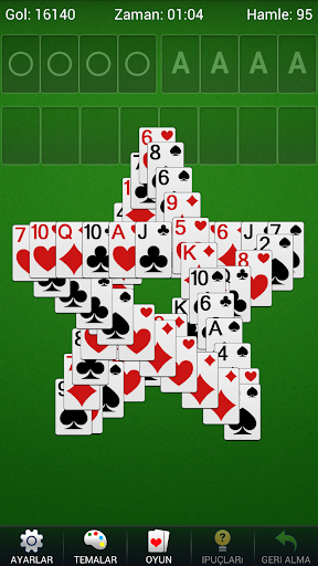 FreeCell Solitaire - Kart ekran görüntüsü