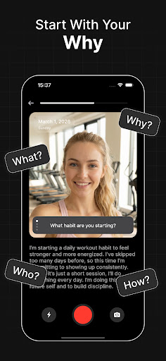HabitCam: Video Habit Tracker ekran görüntüsü