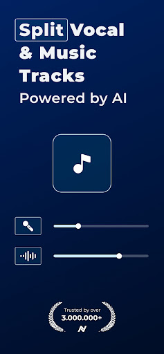 Flux - AI Vocal Remover ekran görüntüsü